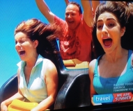 Sammy K on another coaster ride