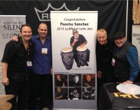 Sammy K with Gregg Bissonette, Steve Fidyk, and Ruben Alvarez