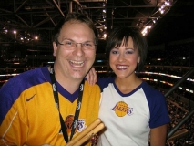 Sammy & a Laker Girl
