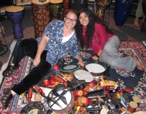 Sammy with Mona Tavakol of Jason Mraz