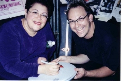Sammy with R&B diva Pheobe Snow