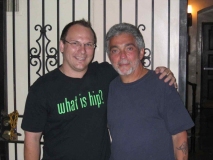 Sammy with Steve Gadd
